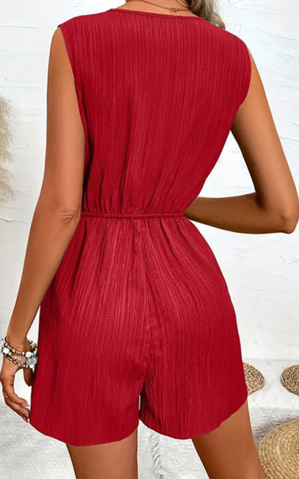 Combinaison Short Femme - Élégance Décontractée pour la Plage