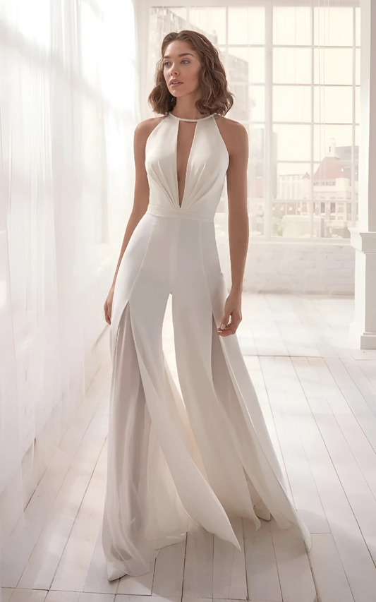 Combinaison Blanche Femme Mariage - Raffinement et Romance